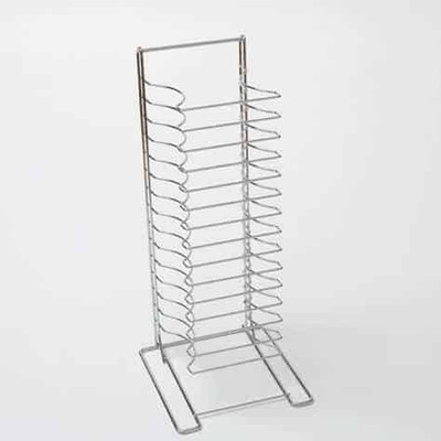 American Metalcraft 19029 15 Shelves Chrome Plated Steel Pizza Pan Rack