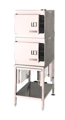 Cleveland (2) 21CET8 3 Pan Electric Convection Steamer - (2) 208V