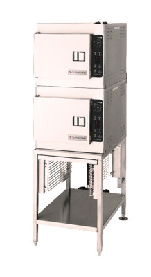 Cleveland (2) 21CET8 3 Pan Electric Convection Steamer - (2) 208V