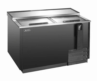 Admiral Craft USBC-50 50" W Black U-STAR Bottle Cooler - 115 Volts