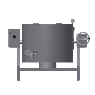 AccuTemp ALTLGB-40F-NG 40 Gal. Full Jacket Natural Gas AccuTemp Edge Series Tilting Kettle - 108,500 BTU