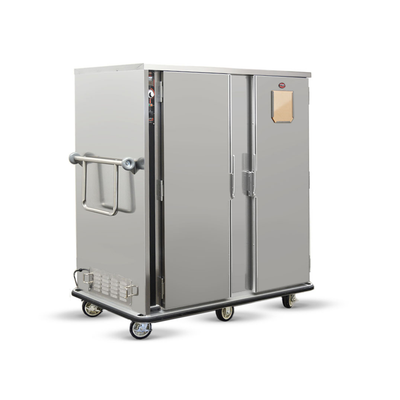 FWE P-180-2 180 Covered Plates P-Series Banquet Cart