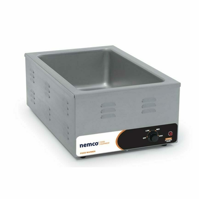 Nemco 6055A Stainless Steel Countertop Warmer - 120 Volts, 1200 Watts