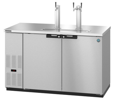 Hoshizaki DD59-S 59.5" Two-Section Solid Door Draft Beer Cooler