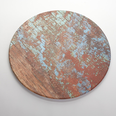 American Metalcraft RM21 21.5 Melamine Round Serving Board