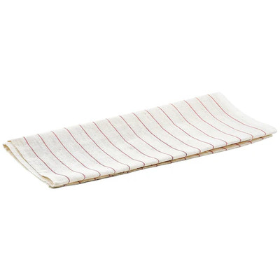 Winco BTGP-21 16" x 29" White Cotton Glass Polishing Towel 10 Dozen (Contains 1 Dozen)