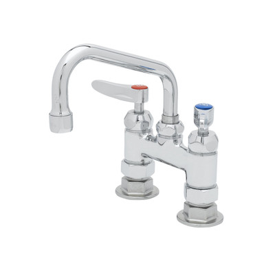 T&amp;S Brass B-0227-CR Pantry Faucet double deck mount 4"
