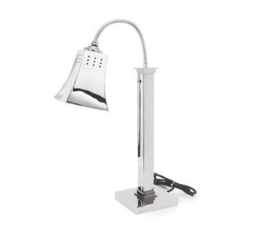 Eastern Tabletop 9671 Stainless Steel Lamp Warmer with 1 Bulb - 120 Volts, 250 Watts