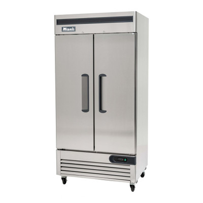 Migali C-2RB-35-HC 39.5" W Two-Section Reach-In Refrigerator