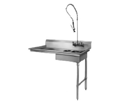 CMA DishMachines SR-U 48"W X 29"D X 42-3/4"H Soiled Dishtable With Undercounter