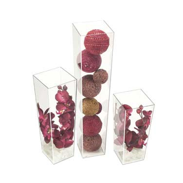 Cal-Mil 879-24 Accent Display Tube Square 5"