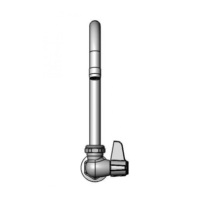 T&amp;S Brass 5F-1WLB05C Equip Faucet 5" swivel gooseneck wall mount