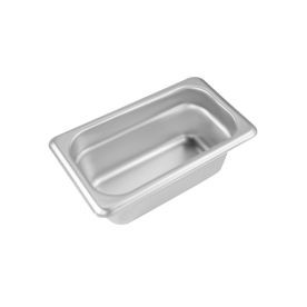 CAC China STPN-23-2 0.11 Size 2.5" 23 Ga. Stainless Steel Solid Steam Pan (72 Each Per Case)