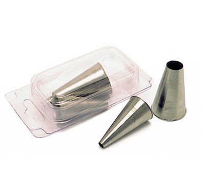 Matfer Bourgeat 166700 Decorating Tube Tip set 12 Piece Assorted Star Shapes Stainless Steel - 1 set