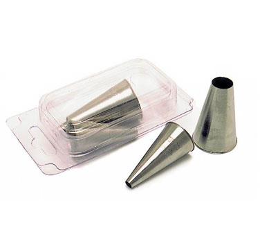 Matfer Bourgeat 166700 Decorating Tube Tip set 12 Piece Assorted Star Shapes Stainless Steel - 1 set