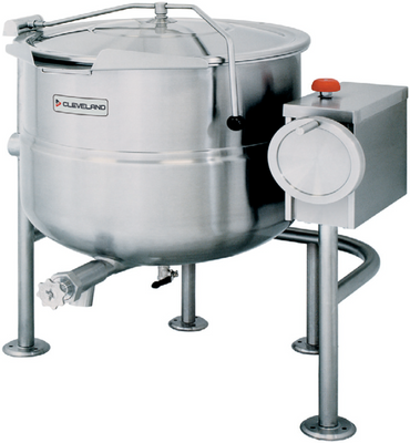 Cleveland KDL40T 40 Gallon 2/3 Steam Jacket Design Kettle