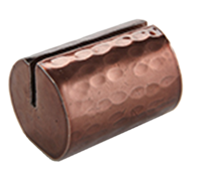 American Metalcraft BHCHL1 1.25" W Copper Cylinder Card Holder