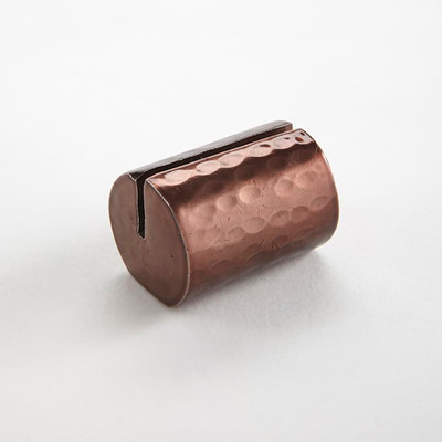 American Metalcraft BHCHL1 1.25" W Copper Cylinder Card Holder