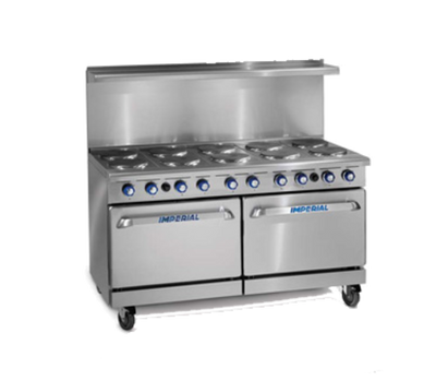 Imperial IR-10-E-C 60" Electric Pro Series Restaurant Range - 208 Volts