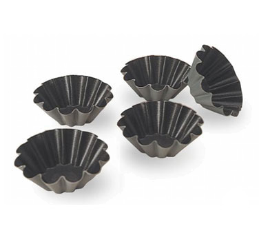 Matfer Bourgeat 330624 3" x 1.13" Steel Exopan Brioche Mold - 1/Pack