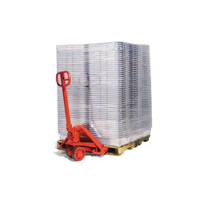 Carlisle 44011SKD23 1 Compartment Polyethylene Gray Comfort Curve Bus Box