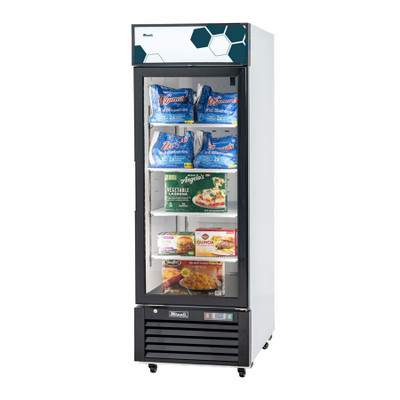 Migali C-23FM-HC 27"W One-Section Glass Door Competitor Series Freezer Merchandiser