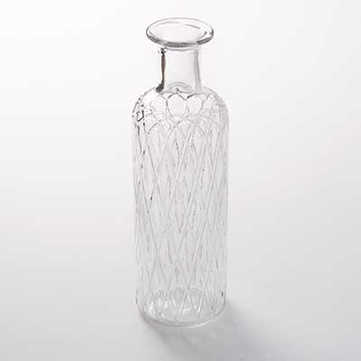 American Metalcraft GCD28 28 Oz. Glass Water Bottle and Carafe