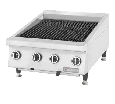 Garland GTBG36-AB36 36" Gas Countertop Charbroiler - 90,000 BTU