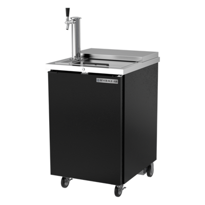 Beverage Air BM23HC-C-B 24"W Self-Closing Door Draft Beer Cooler