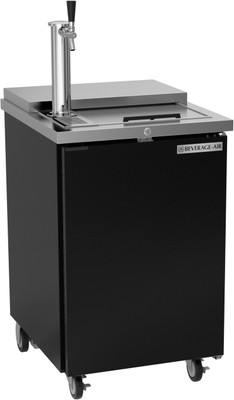 Beverage Air BM23HC-C-B 24"W Self-Closing Door Draft Beer Cooler