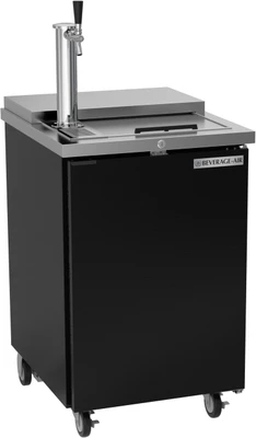 Beverage Air BM23HC-C-B 24"W Self-Closing Door Draft Beer Cooler