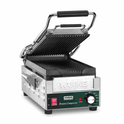 Waring WPG200 Electric Double Slimline Panini Grill - 240 Volts