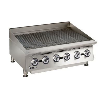 Star 8136RCBB 36" Gas Charbroiler - 120,000 BTU