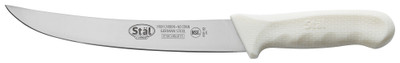 Winco KWP-82 8" White Breaking Knife with Polypropylene Handle