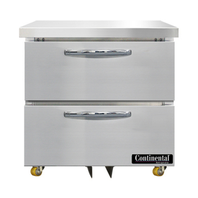 Continental Refrigerator SWF32N-U-D 32"W One-Section Undercounter Freezer