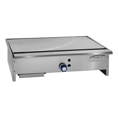 Imperial ITY-48 NG 48" Natural Gas Drop-In Teppan-Yaki Griddle - 30,000 BTU