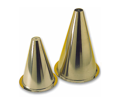 Matfer Bourgeat 340463 Croquembouche Pastry Cone 9-1/4" Dia. x 13-3/4"H Seamless Hollow Stainless Steel