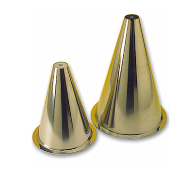 Matfer Bourgeat 340463 Croquembouche Pastry Cone 9-1/4" Dia. x 13-3/4"H Seamless Hollow Stainless Steel