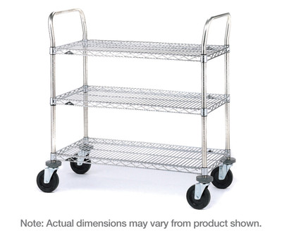 Metro 3SPN33ABR SP Heavy Duty Utility Cart