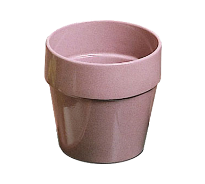 Bon Chef 9013BLK Black Round Aluminum Classic Salad Dressing Crock