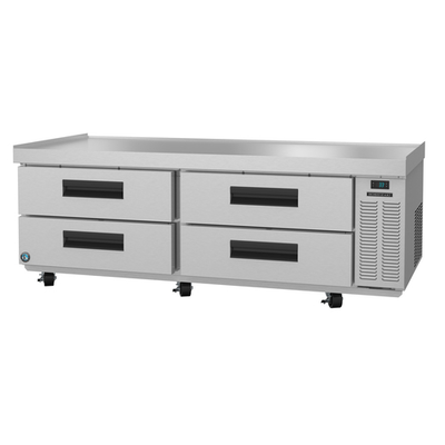 Hoshizaki CR72A 72.5&quot;W Four Drawer Steelheart Series Refrigerated Low-Profile Equipment Stand