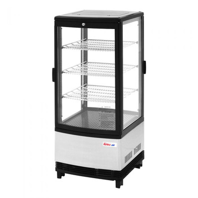 Turbo Air CRT-77-2R-N 16.75"W Glass Door Diamond Glass Merchandiser