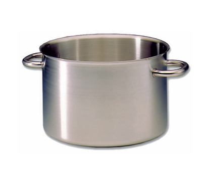 Matfer Bourgeat 690050 52 Qt. Stainless Steel or Aluminum Bourgeat Excellence Sauce Pot