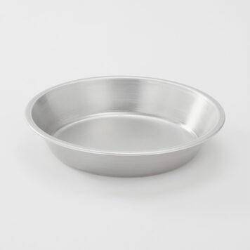 American Metalcraft 989 9.88" x 1.88" Aluminum Deep Dish Pie Pan