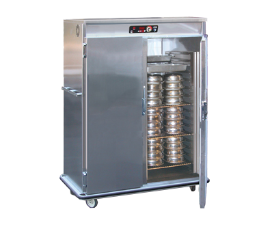 FWE UHST-GN-96120-BQ 96 Covered Plates Insulated Ultra-Universal Heated Banquet Cabinet - 120 Volts