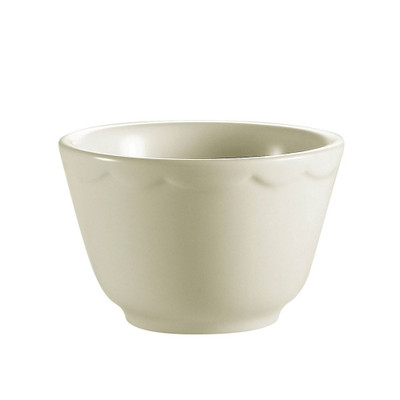 CAC China SC-4 7.25 Oz. American White Ceramic Round Seville Bouillon Cup (3 Dozen Per Case)