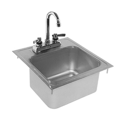 Glastender DI-HS14-LF Stainless Steel Hand Sink 14"W x 15"D