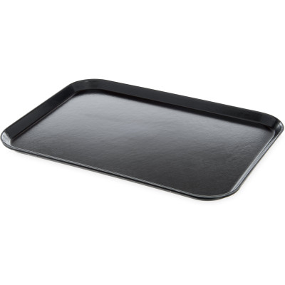 Dinex DX1089I03 14" X 18" Flat Onyx Tray