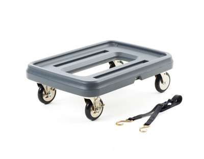 Metro MLD1 Gray Food Carrier Dolly