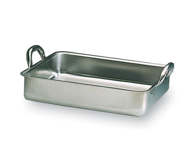 Matfer Bourgeat 713560 25.87 Qt. Stainless Steel Roast Pan